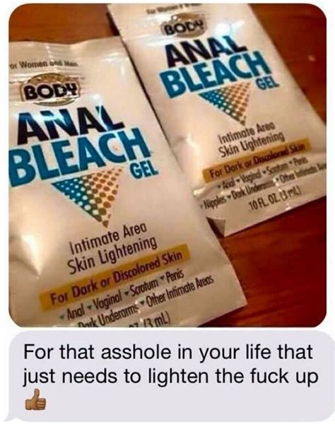 anal bleaching meme|Anal bleach .